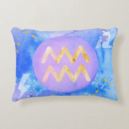 Aquarius Pillow
